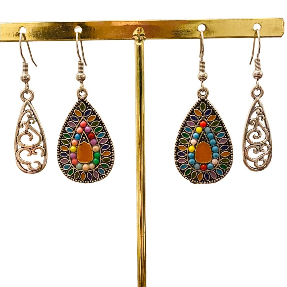 Tear Shape Earring - image 1